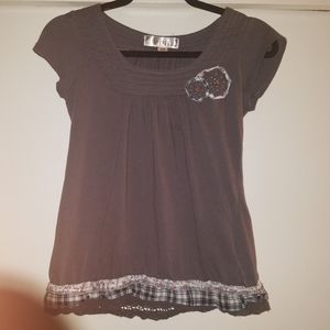 Never worn Decree Jrs Medium babydoll top